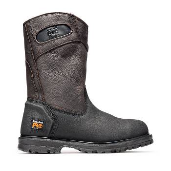 Timberland PRO PowerWelt Wellington Steel Toe - Hnede Vysoke Topanky Panske, TB0338Q